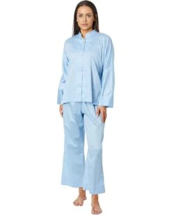 Natori Cotton Sateen Essentials PJ Set | Sleepwear