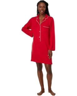 N by Natori Oasis Ultra-Soft Brushed Sleepshirt | Sleepwear -Sleep Wear Luxury 61UZhuNIxEL. AC SR736920