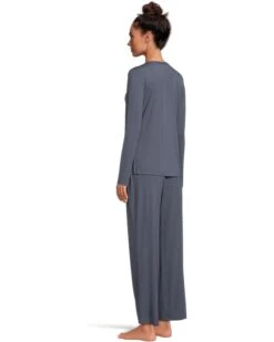 Natori Feathers Essentials Long Sleeve Pj Set | Sleepwear -Sleep Wear Luxury 61mmK7xR CL. AC SR736920