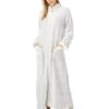 Natori Frosted Sherpa-Zip Caftan | Sleepwear