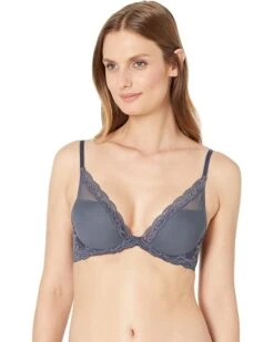 Natori Feathers Contour Plunge Bra 730023 | Underwear & Intimates