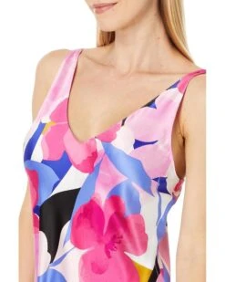 N by Natori Bonita - Satin 46" Gown | Sleepwear -Sleep Wear Luxury 71GHrcaYSNL. AC SR736920