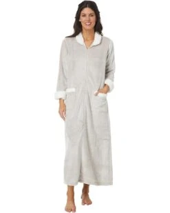 Natori Frosted Faux Fur Lounger | Sleepwear