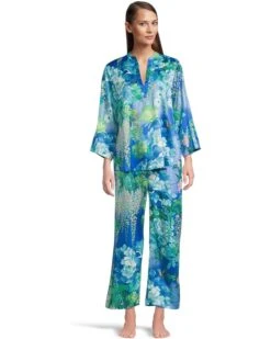 N by Natori Wisteria Garden Pajama Set | Sleepwear -Sleep Wear Luxury 71VTfDsx0NL. AC SR736920