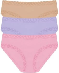 Natori Bliss Girl Brief 3-Pack | Underwear & Intimates -Sleep Wear Luxury 71dDWoW5wrL. AC SR736920