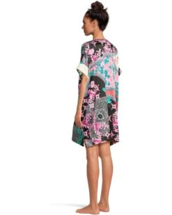 N by Natori Brocade Satin Sleepshirt | Sleepwear -Sleep Wear Luxury 71vEKf8cBbL. AC SR736920