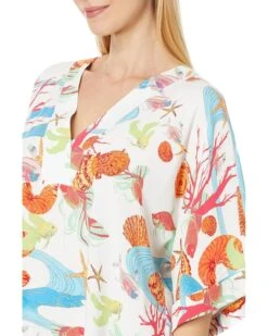 N by Natori Coral Reef 36" Sleepshirt | Sleepwear -Sleep Wear Luxury 81TdTL8DVTL. AC SR736920